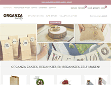 Tablet Screenshot of organzazakjes.nl